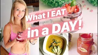 WHAT I EAT IN A DAY  4 schnell einfach leckere Rezepte  Pana Cotta  plant based [upl. by Laurinda]