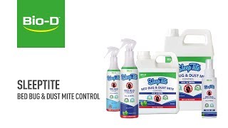 BioD SleepTite Bed Bug amp Dust Mite Control [upl. by Ahseinaj227]