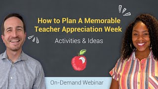 Planning a Memorable Teacher Appreciation Week 2024 [upl. by Eimoan]