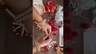 Old bangles Convert Door hanging 💫Diwali Decoration vairal youtubeshorts decoration diwali [upl. by Bannon]