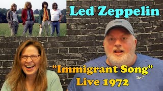 Reaction to Led Zeppelin quotImmigrant Songquot Live 1972 [upl. by Nikki]