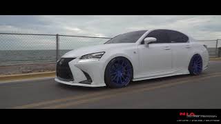 Lexus GS350 Fsport Full Splitter lip kit sides rears NIA [upl. by Whittaker666]