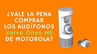 Reseña de los audífonos Verve Ones ME de Motorola  Dinero en Imagen [upl. by Rimat]