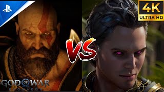 Kratos VS Heimdall Full Boss battle 4K ultra HD God of War Ragnarok [upl. by Sugihara]