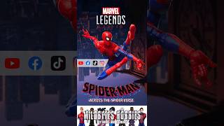 Marvel Legends Across The Spiderverse Wave 2 Peter Parker shorts spiderman [upl. by Love421]