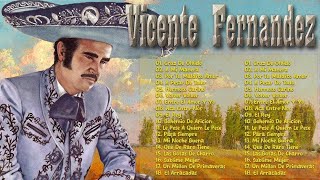 VICENTE FERNANDEZ MEJORES CANCIONES  VICENTE FERNANDEZ 20 GRANDES ÉXITOS MIX [upl. by Sprung]