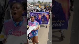 This is davido fans in Lagos celebrating him Ladies loves 001 davidoofficial shorts [upl. by Fabiolas]