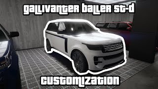 GTA Online  Gallivanter Baller STD Customization [upl. by Gayelord571]