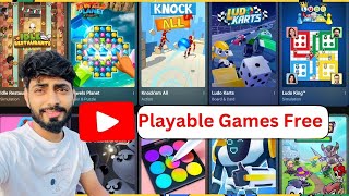 YouTubes Playable Games  Free for Everyone [upl. by Capp]