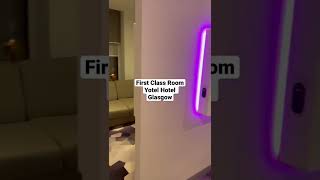 FIRST CLASS Room Yotel Hotel Glasgow [upl. by Ennaer]