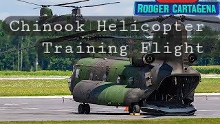 Chinook Helicopter Training Flights [upl. by Keelby]