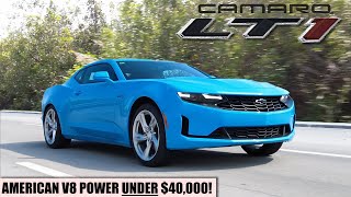 Chevrolet Camaro LT1 Review Is The Camaro LT1 The ULTIMATE V8 Performance Bargain [upl. by Shantee]