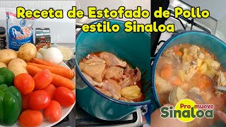 Estofado de Pollo estilo Sinaloa receta [upl. by Amyas61]