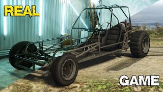 Dune buggy from GTA 5 in real life Сontrols and braking system Part 3 [upl. by Marthena]