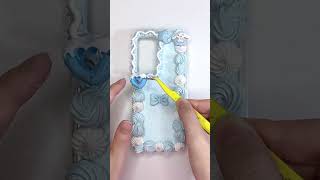 Sanrio Cinnamoroll DIY Decoden Phone Case [upl. by Sillsby]