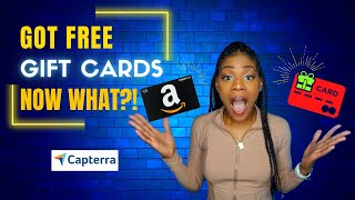 💰Ready to use FREE GIFT CARDS Easy Capterra walkthrough tutorial [upl. by Bright]