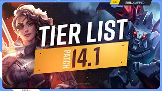 NEW TIER LIST for PATCH 141  League of Legends [upl. by Croom]