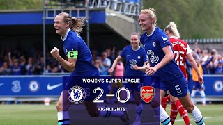 Chelsea 20 Arsenal  Highlights  Matchday 21  Womens Super League 202223 [upl. by Anniken968]