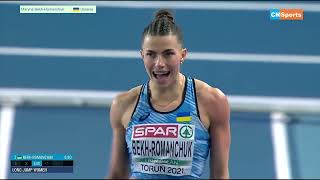 Maryna Bekh Romanchuk Long Jump Women Athletics [upl. by Yllil]