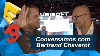 E3 2016  Bertrand fala sobre variedade de títulos novos filmes e os 30 anos de Ubi [upl. by Josh]