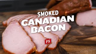 How to Make Canadian Bacon  Smoked Canadian Bacon Recipe [upl. by Ahsiuqet]