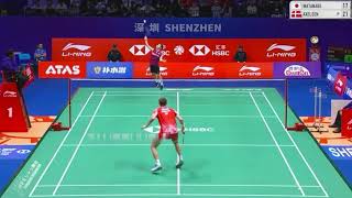 Koki WATANABE vs Viktor AXELSEN  China Masters 2024 Badminton Clash [upl. by Cofsky]