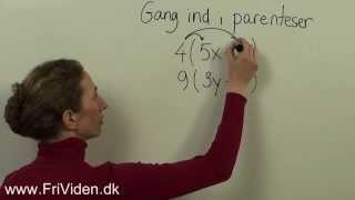 Gang ind i parentes Matematik [upl. by Pitts]