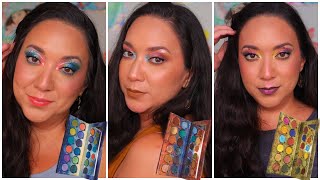 New Indie Makeup Clionadh Cosmetics Oceano Paleo amp Archeo Palette  3 Palettes 2 Looks [upl. by Ytineres]