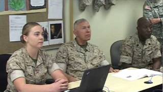 USMC Gen James T Conway visits POM [upl. by Isiah]