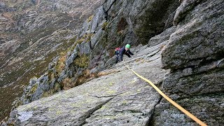 Mountain Diary Entry Classic Mountaineering on Grooved Arête East Face of Tryfan in Snowdonia [upl. by Kohsa]