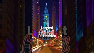 Largest City Hall in America  Philadelphia City Hall pinoyabroad pinastravel philadelphia [upl. by Casta]