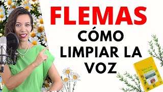 Cómo Limpiar Tu Voz para Antes de Cantar  Flemas Gallos al Cantar  CLASES DE CANTO Natalia Bliss [upl. by Yleve]