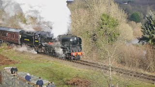 SVR 2024 Winter Steam Gala  Severn Valley Preserved Railway [upl. by Anaek]