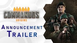 Commandos Origins  Announcement Trailer US [upl. by Aistek621]