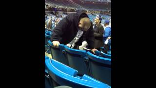 Drunk Guy at Jays Game [upl. by Nwahsel]