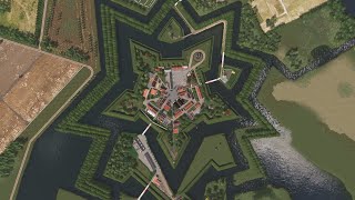 Bourtange Fortress 11 in Cities Skylines [upl. by Nickerson]