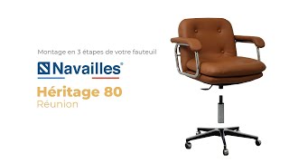 Comment monter et régler votre fauteuil de direction Héritage 80 [upl. by Aruol]