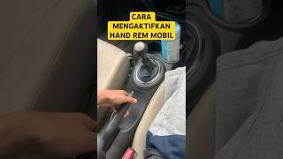 CARA MENGAKTIFKAN HANDREM MOBIL remtanganmobil handrem handremmobil brio [upl. by Ynos]