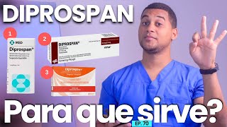 DIPROSPAN PARA QUE SIRVE  3 COSAS  MEDICAMENTOS [upl. by Avirt]