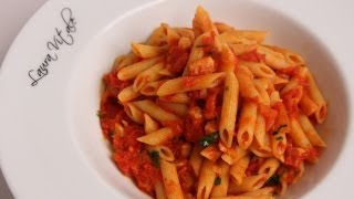 Pasta Arrabiata Recipe  Laura Vitale  Laura in the Kitchen Episode 340 [upl. by Llehsor]