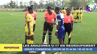 SPORT LES AMAZONES U17 EN REGROUPEMENT [upl. by Yelrehs]