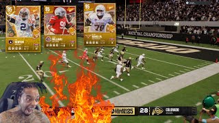 Flights NEW 18k Heisman Edition Cam Newton Team Does THIS In NATIONAL CHAMPIONSHIP Game CFB 25 [upl. by Delcine]