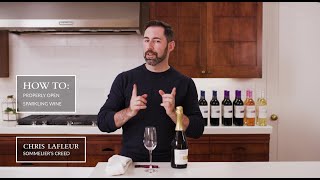 How to Properly Open Sparkling Wine [upl. by Elvera]