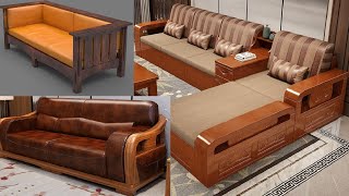 Modern wood Sofa Ideas [upl. by Starobin926]