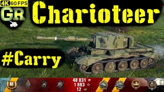 World of Tanks Charioteer Replay  8 Kills 4K DMGPatch 141 [upl. by Aklim587]