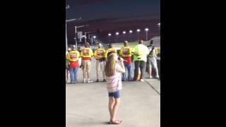 Callista Clark  National Anthem Atlanta Motor Speedway [upl. by Eenattirb]