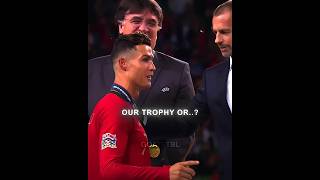 what bro said 😂  cristianoronaldo football 4k viral trending shorts shortsfeed fyp cr7 [upl. by Fraser]