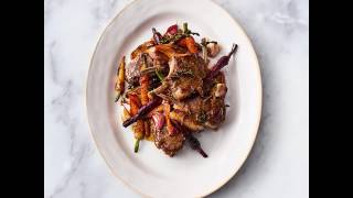 Jamie Oliver 5 Ingredients  Quick amp Easy Food Lamb Chops [upl. by Aikas940]