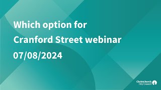 Which option for Cranford Street  Webinar  07082024 [upl. by Ykroc]