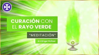 Curación con el Rayo Verde  Consagración de Perfección al Arcángel Rafael [upl. by Kcirdehs]